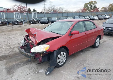 2005 Toyota Corolla Le from USA, damaged, VIN 1NXBR32E65Z396732